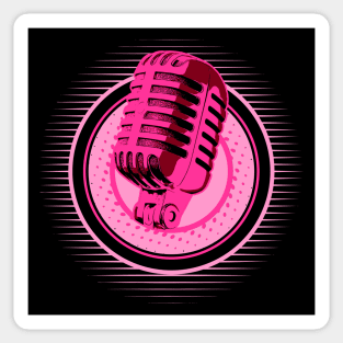 Microphone | Hiphop | V6 Sticker